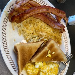 All All-Star Special Breakfast with bacon