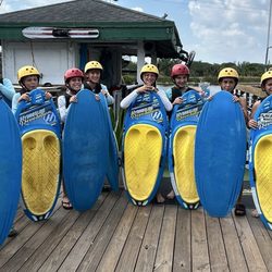 Ski Rixen USA - The guys taking a lesson before the actual ski