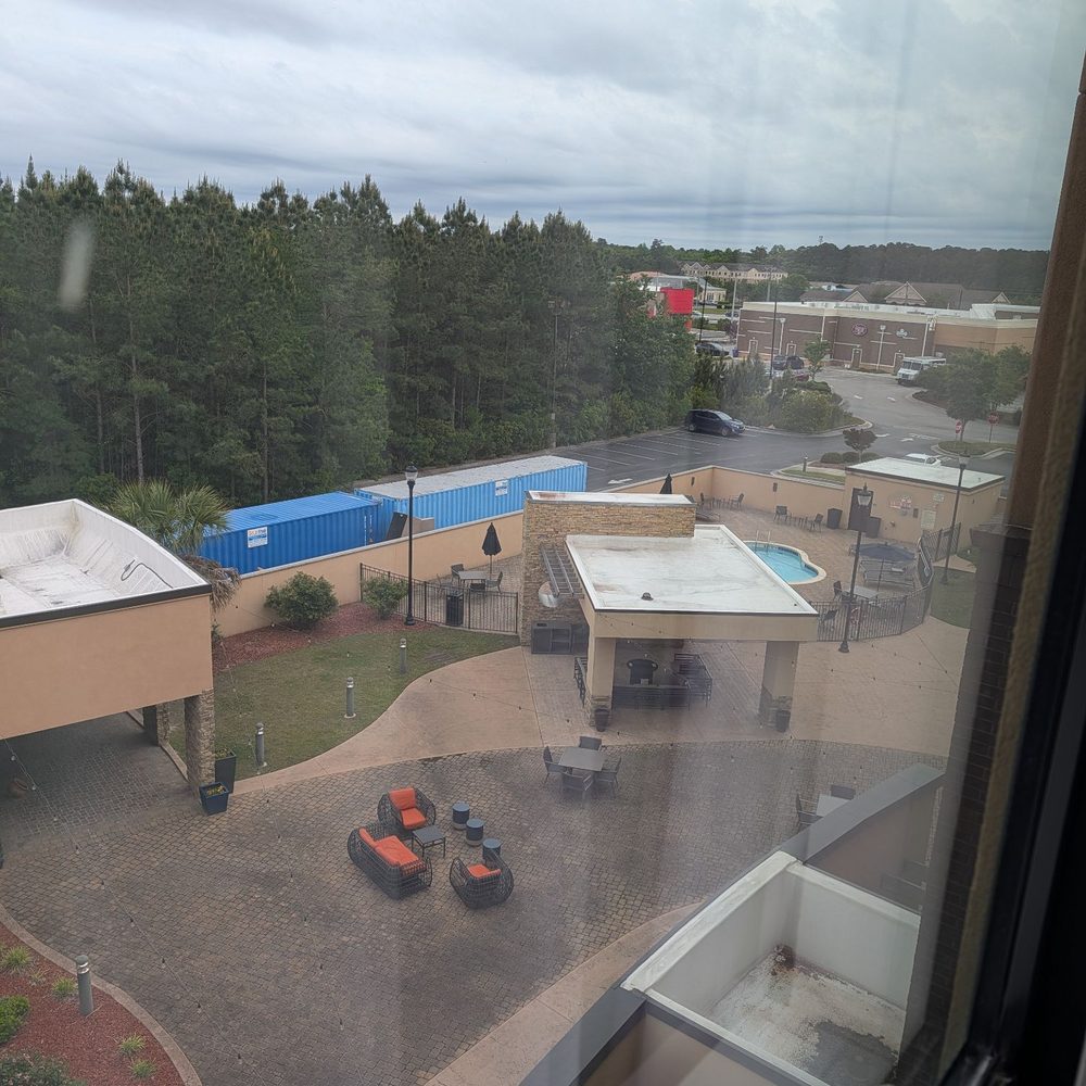 Courtyard by Marriott Jacksonville - view from room - Hotels Near Me - Jacksonville, North Carolina Courtyard by Marriott Jacksonville - view from room - Hotels Near Me - Jacksonville, North Carolina