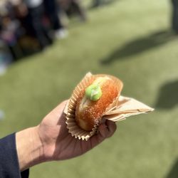 Dough Market - Pandan Custard Doughnut
