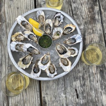 Hog Island Oyster - Oyster and wine tasting for the table - Seafood Near Me - Marshall, California Hog Island Oyster - Oyster and wine tasting for the table - Seafood Near Me - Marshall, California