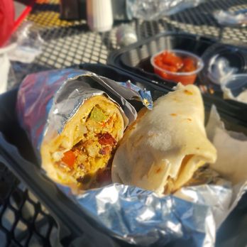 Mulligan's Cafe - a burrito wrapped in foil - Cafes Near Me - Sacramento, California