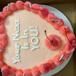 Unique Sweets & Treats - Cake received text