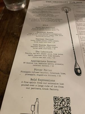 Menu photo 8 The Ordinary Pub Savannah, GA Menu photo 8 The Ordinary Pub Savannah, GA