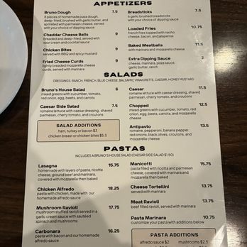 Bruno’s Pizza - Menu - Pizza Near Me - West Lafayette, Indiana