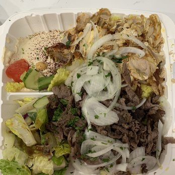 Sinya Mediterranean Grill - Mixed shawarma entree - Mediterranean Near Me - Chicago, Illinois Sinya Mediterranean Grill - Mixed shawarma entree - Mediterranean Near Me - Chicago, Illinois