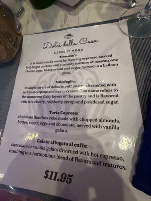 Menu photo 1 La Dolce Vita - Authentic Italian Cuisine Sarasota, FL