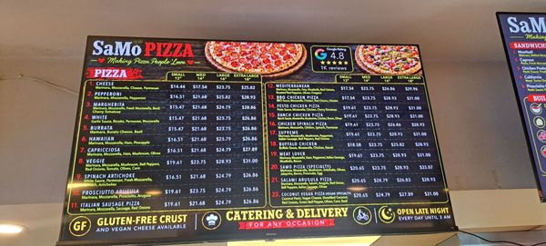 Menu photo 2 SaMo Pizza Santa Monica, CA