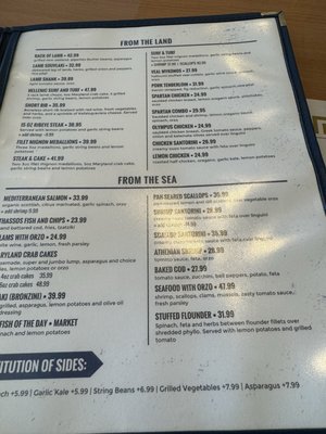 Menu photo 2 Kostas Grill Tuckerton, NJ