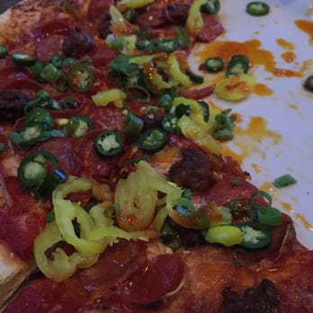 Pizza Rock - Spicy, but so good!! Picante pizza!! - Pizza Near Me - Henderson, Nevada Pizza Rock - Spicy, but so good!! Picante pizza!! - Pizza Near Me - Henderson, Nevada
