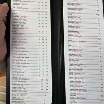 Solera - Wine list - New American Near Me - Seal Beach, California Solera - Wine list - New American Near Me - Seal Beach, California