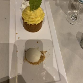 Osteria da Nino - Olive Oil Cake with Lemon Curd - Italian Near Me - Arlington, Virginia Osteria da Nino - Olive Oil Cake with Lemon Curd - Italian Near Me - Arlington, Virginia