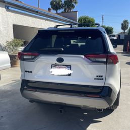 Rear end fixed perfectly after accident. Rear end fixed perfectly after accident.
