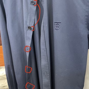Occidental Cleaners - Occidental Cleaners damaged two $500 Burberry button-up shirts and refused to provide appropriate repair. - Dry Cleaning Near Me - Los Angeles, California Occidental Cleaners - Occidental Cleaners damaged two $500 Burberry button-up shirts and refused to provide appropriate repair. - Dry Cleaning Near Me - Los Angeles, California