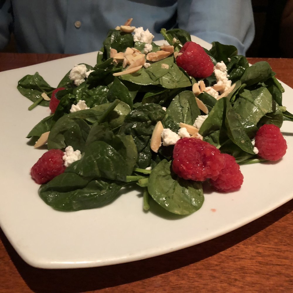 Seasons 52 - Spinach Salad - New American Near Me - Naples, Florida Seasons 52 - Spinach Salad - New American Near Me - Naples, Florida