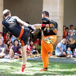 Gee Yung Int'l Martial Arts Dragon & Lion Dance Association - Gee Yung Martial Arts Lion Dance - CNY Honolulu Museum of Arts Muay Thai