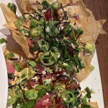 Yard House - Poke nachos. Half off during HH. - New American Near Me - Chula Vista, California
