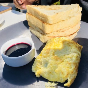 Cafe Patachou - 1/2 of the omelette with the toast - Breakfast & Brunch Near Me - Indianapolis, Indiana Cafe Patachou - 1/2 of the omelette with the toast - Breakfast & Brunch Near Me - Indianapolis, Indiana