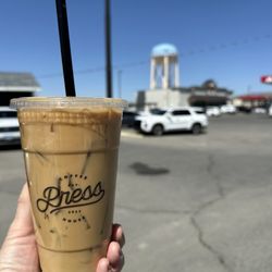 Press Coffee House - Iced latte LOVE