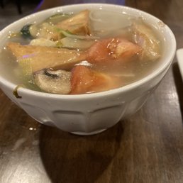 Tofu and Vegetable soup Tofu and Vegetable soup