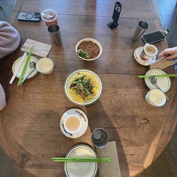 Liu’s Cafe - Our table over view @yassiG - Cafes Near Me - Los Angeles, California