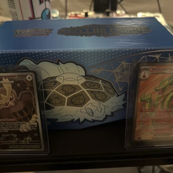 Phantomich - Stellar Crown ETB, Hydrapple EX, Noctowl Promo - Hobby Shops Near Me - Concord, California