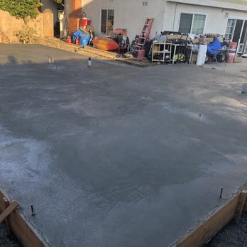 Envision More Renovations - a concrete slab being poured - General Contractors Near Me - Torrance, California