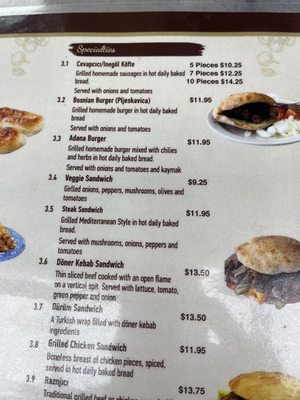 Menu photo 4 Balkan Grill Alexandria, VA