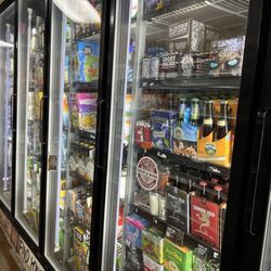 1837 Wine & Spirits Emporium - Refrigerated beers with a walk-in cooler