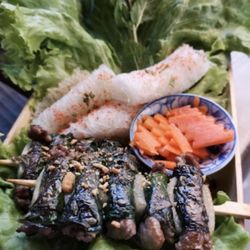 Le Jade - Brochettes de Boeuf La Lote