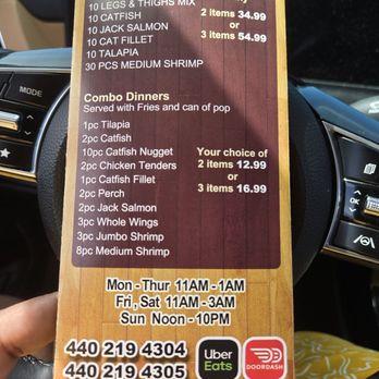 Top Fish & Chicken - Memu - Fish & Chips Near Me - Elyria, Ohio