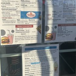 Tommy's All American Burger - June 2026 Menú