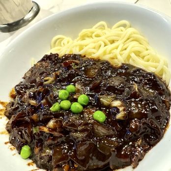 Paik’s Noodle - Black bean noodles - Korean Near Me - San Jose, California