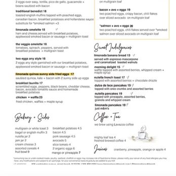 Limonada Bar + Brunch - Breakfast menu - Breakfast & Brunch Near Me - Miami Beach, Florida Limonada Bar + Brunch - Breakfast menu - Breakfast & Brunch Near Me - Miami Beach, Florida
