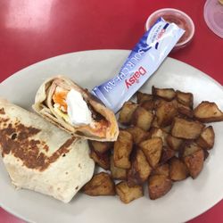 Darrell's Dog Gone Good Diner - Breakfast burrito!