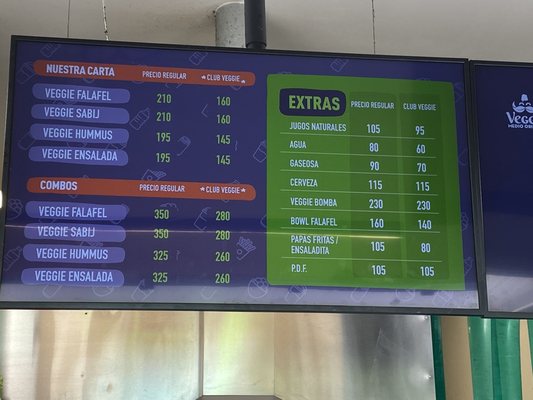 Menu photo 1 Veggie Medio Oriente Buenos Aires, C