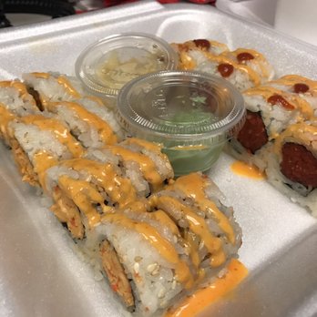Asahi - Yum yum roll and spicy tuna roll - Japanese Near Me - Louisville, Kentucky Asahi - Yum yum roll and spicy tuna roll - Japanese Near Me - Louisville, Kentucky