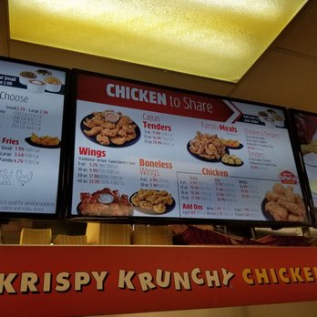 Krispy Krunchy Chicken - menu and prices - Fast Food Near Me - Fairfield, California Krispy Krunchy Chicken - menu and prices - Fast Food Near Me - Fairfield, California