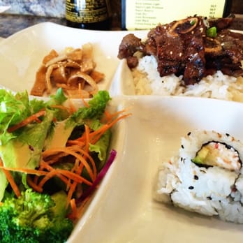 Sushi Express - LA Galbi Lunch Set. Me likey :) - Korean Near Me - San Antonio, Texas Sushi Express - LA Galbi Lunch Set. Me likey :) - Korean Near Me - San Antonio, Texas