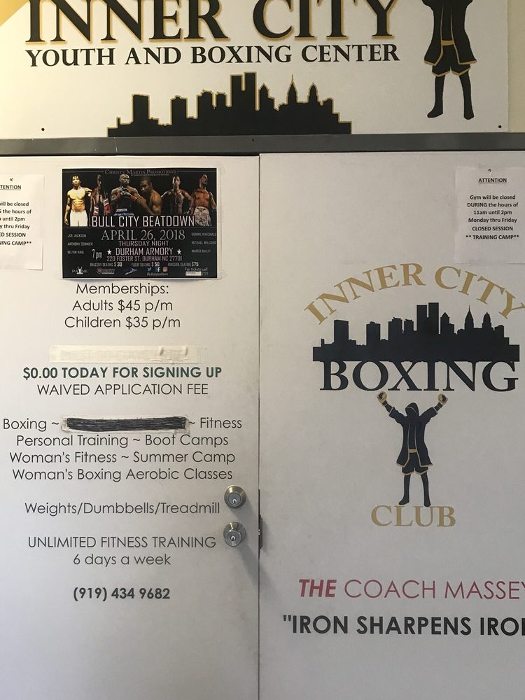 INNER CITY YOUTH AND BOXING CENTER Updated September 2024 1230