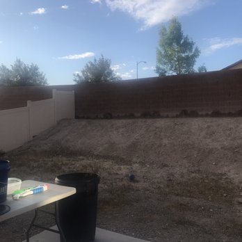 Transformers Landscaping - Backyard before left - Landscaping Near Me - Las Vegas, Nevada Transformers Landscaping - Backyard before left - Landscaping Near Me - Las Vegas, Nevada