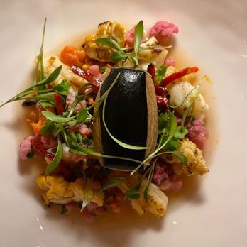 Sketch - Chorizo and squid - French Near Me - London, XGL Sketch - Chorizo and squid - French Near Me - London, XGL