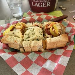 Portogallo Peppers N'at - Meatball hoagie w pepper rings