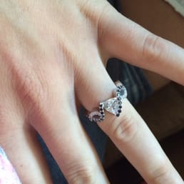 .5 carat trillion custom design. 10/10 would recommend. .5 carat trillion custom design. 10/10 would recommend.