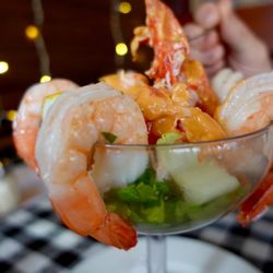 The Original Antonio's - Shrimp and lobster martinis