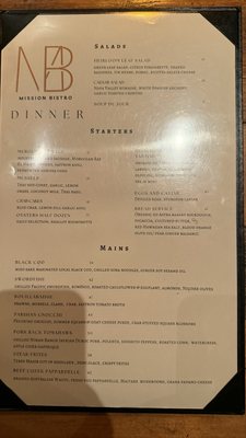 Menu photo 8 Mission Bistro Carmel-by-the-Sea, CA Menu photo 8 Mission Bistro Carmel-by-the-Sea, CA