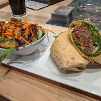 Level One Game Pub - Duck Confit Banh Mi Wrap w/ side salad - Lounges Near Me - Ottawa, Ontario