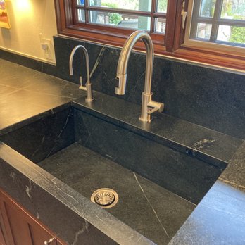 Soapstone Werks - Sink detail - General Contractors Near Me - Escondido, California