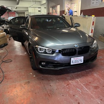 Accurate Auto Body - Repaired bumper and surrounding damage on 2018 BMW 3 series - Body Shops Near Me - San Francisco, California Accurate Auto Body - Repaired bumper and surrounding damage on 2018 BMW 3 series - Body Shops Near Me - San Francisco, California