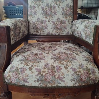 The Upholstery Man - David did a great job with the pattern to show off the fabric - Furniture Reupholstery Near Me - Westminster, California The Upholstery Man - David did a great job with the pattern to show off the fabric - Furniture Reupholstery Near Me - Westminster, California